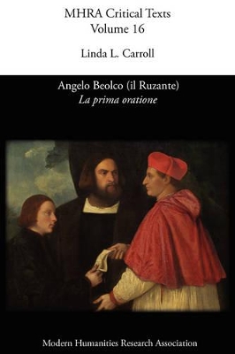 Angelo Beolco (il Ruzante), La Prima Oratione book