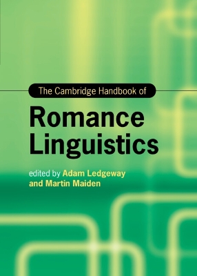The Cambridge Handbook of Romance Linguistics by Adam Ledgeway