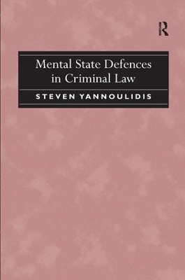 Mental State Defences in Criminal Law book