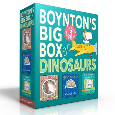 Boynton's Big Box of Dinosaurs (Boxed Set): Peekaboo Rex!; Dinosnores; Oh My Oh My Oh Dinosaurs! by Sandra Boynton