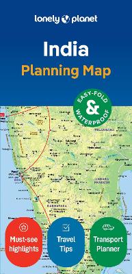 Lonely Planet India Planning Map by Lonely Planet