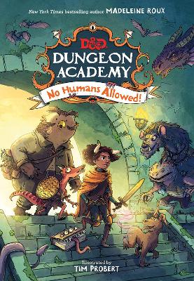 D&D Dungeon Academy No Humans Allowed book