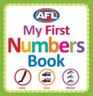 AFL: My First Numbers Book book