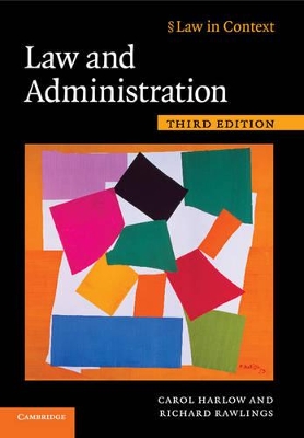 Law and Administration by Carol Harlow