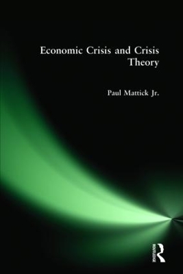 Economic Crisis and Crisis Theory book