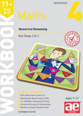 11+ Maths Year 5-7 Workbook 4 book