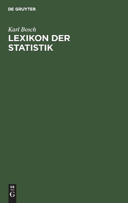 Lexikon der Statistik book