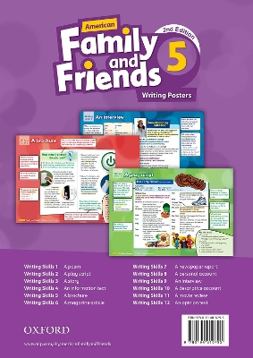 American Family and Friends: Level Five: Writing Posters: Supporting all teachers, developing every child book