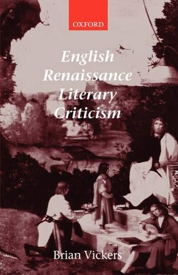 English Renaissance Literary Criticism book