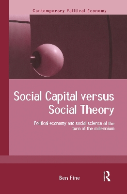 Social Capital Versus Social Theory book