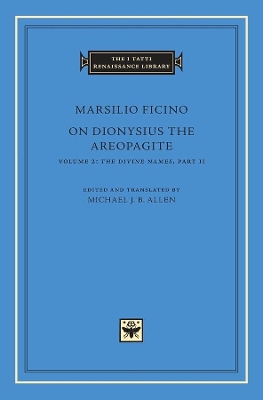 On Dionysius the Areopagite: Volume 2 book