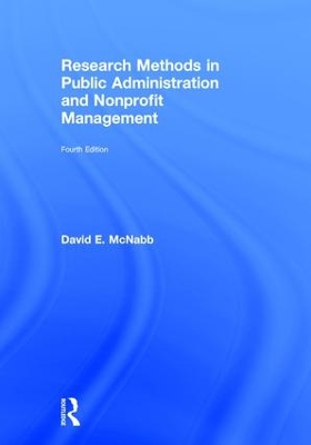 Research Methods in Public Administration and Nonprofit Management book