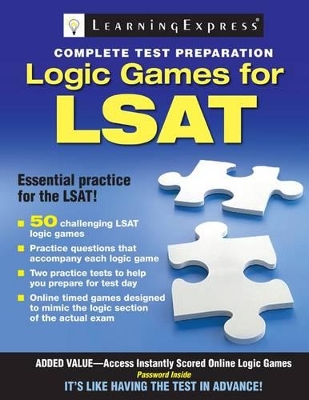 LSAT Logic Games book