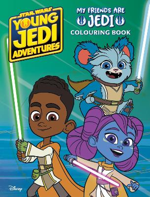 Young Jedi Adventures: My Friends are Jedi: Colouring Book book