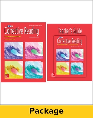 Corrective Reading Comprehension Level B1, Teacher Materials Package book