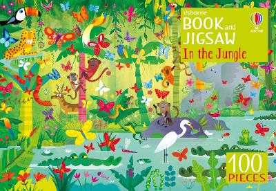 Usborne Book and Jigsaw In the Jungle book