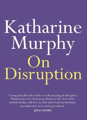 On Disruption book
