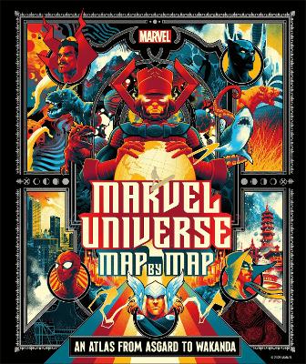 Marvel Universe Map By Map book