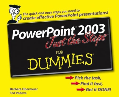 PowerPoint 2003 Just the Steps For Dummies by Barbara Obermeier