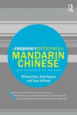 A A Frequency Dictionary of Mandarin Chinese: Core Vocabulary for Learners by Richard Xiao