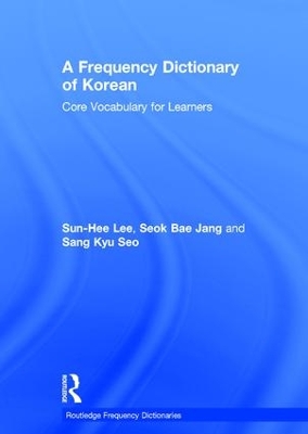 A Frequency Dictionary of Korean by Sun-Hee Lee
