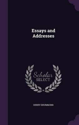 Essays and Addresses book