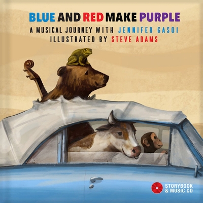 Blue and Red Make Purple: A musical journey with Jennifer Gasoi book