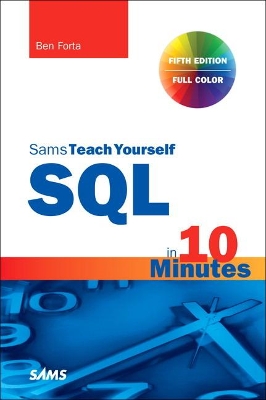 SQL in 10 Minutes a Day, Pearson Teach Yourself book