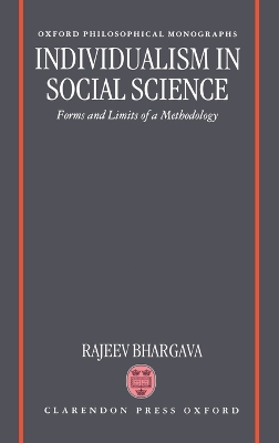 Individualism in Social Science book