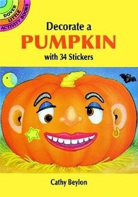 Make Your Own Halloween Pumpkin with 34 Stickers book