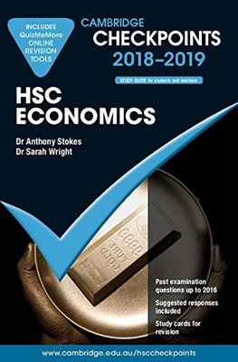 Cambridge Checkpoints HSC Economics 2018-19 and Quiz Me More book