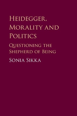 Heidegger, Morality and Politics book