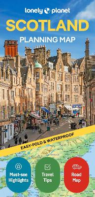 Lonely Planet Scotland Planning Map by Lonely Planet