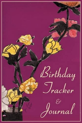 Birthday Tracker & Journal book