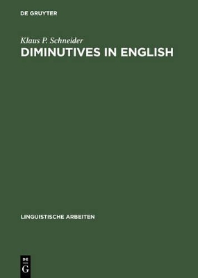 Diminutives in English book