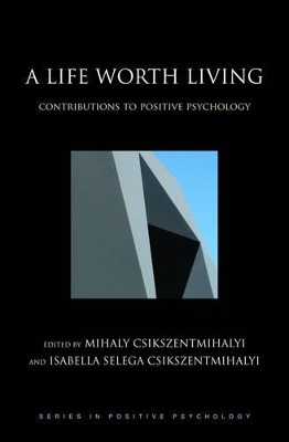 Life Worth Living book