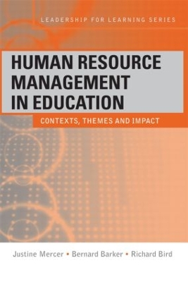 Human Resource Management in Education by Justine Mercer