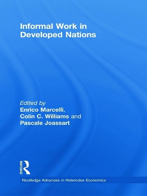 Informal Work in Developed Nations book