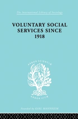 Voluntary Social Services Since 1918 book