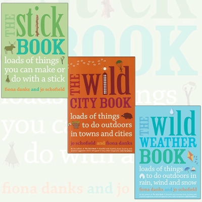 Stick, Weather, City Things To Do Books Collection By Fiona Danks. (The Stick Book, The Wild Weather Book and The Wild City Book) book
