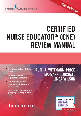 Certified Nurse Educator (CNE) Review Manual: With App book