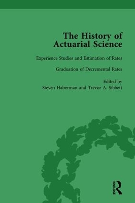 The History of Actuarial Science Vol X book