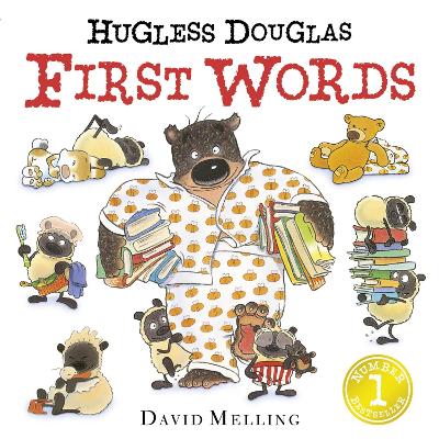 Hugless Douglas First Words Board Book book