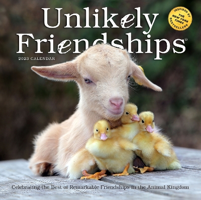 Unlikely Friendships Wall Calendar 2023: Heartwarming Photographs Paired with Stories of Interspecies Friendships book