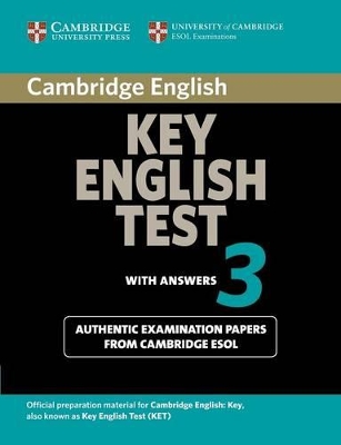 Cambridge Key English Test 3 Student's Book with Answers book