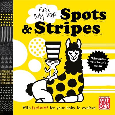 First Baby Days: Spots and Stripes: A touch-and-feel board book for your baby to explore book