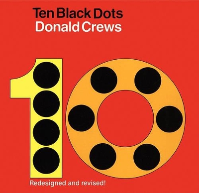 Ten Black Dots Board Book by Donald Crews