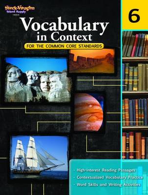 Vocabulary in Context for the Common Core Standards, Grade 6 book