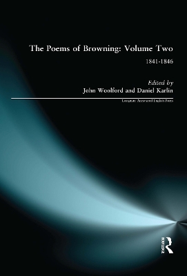 The Poems of Browning: Volume Two: 1841-1846 book