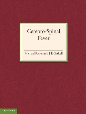 Cerebro-Spinal Fever book